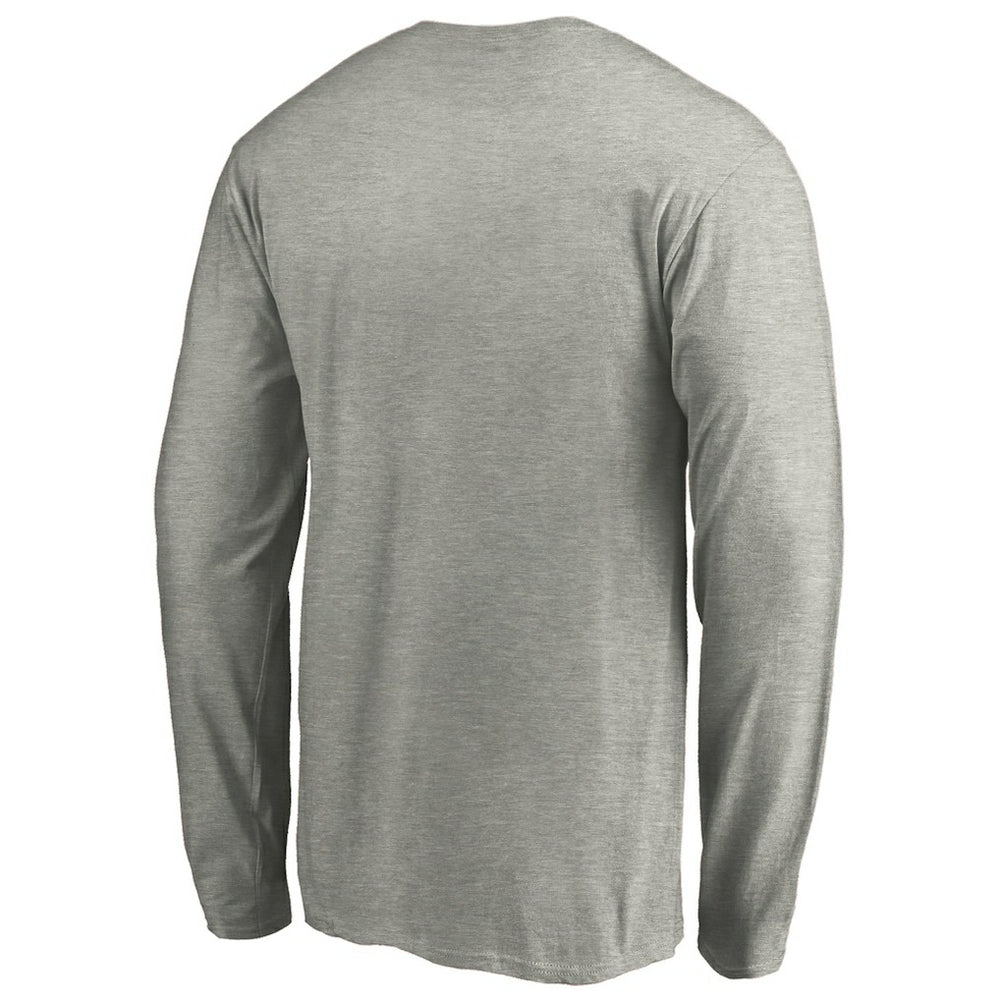 NBA - Chicago Bulls Alternate Team Logo Long Sleeve T-Shirt - Heathered Gray