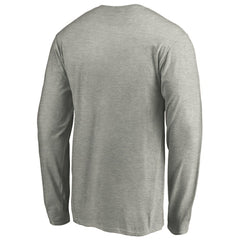 NBA - Chicago Bulls Alternate Team Logo Long Sleeve T-Shirt - Heathered Gray