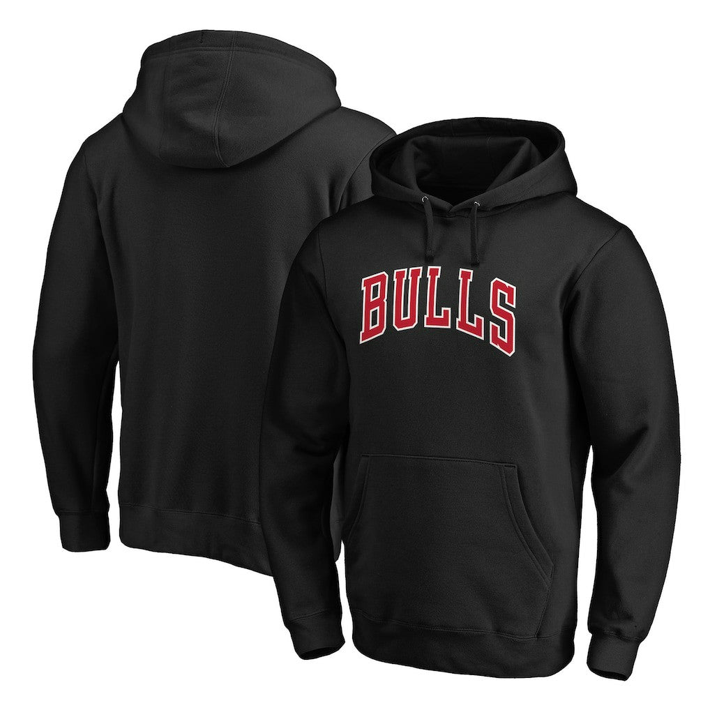 NBA - Chicago Bulls Wordmark Alternate Pullover Hoodie - Black
