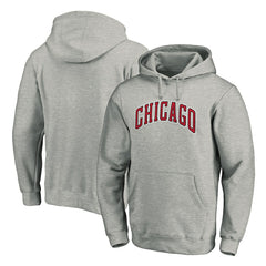 NBA - Chicago Bulls Alternate Logo Pullover Hoodie - Heather Gray