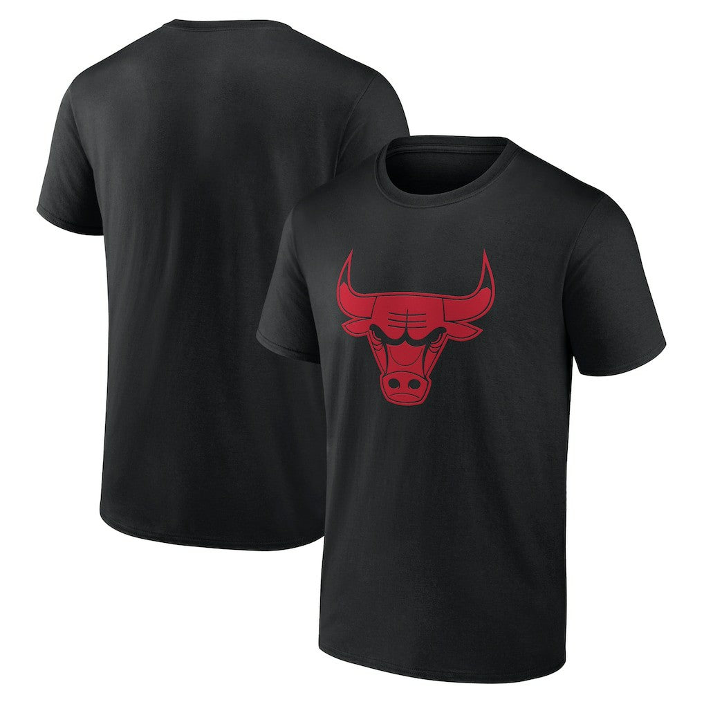 NBA - Chicago Bulls Taylor Team Logo T-Shirt - Black