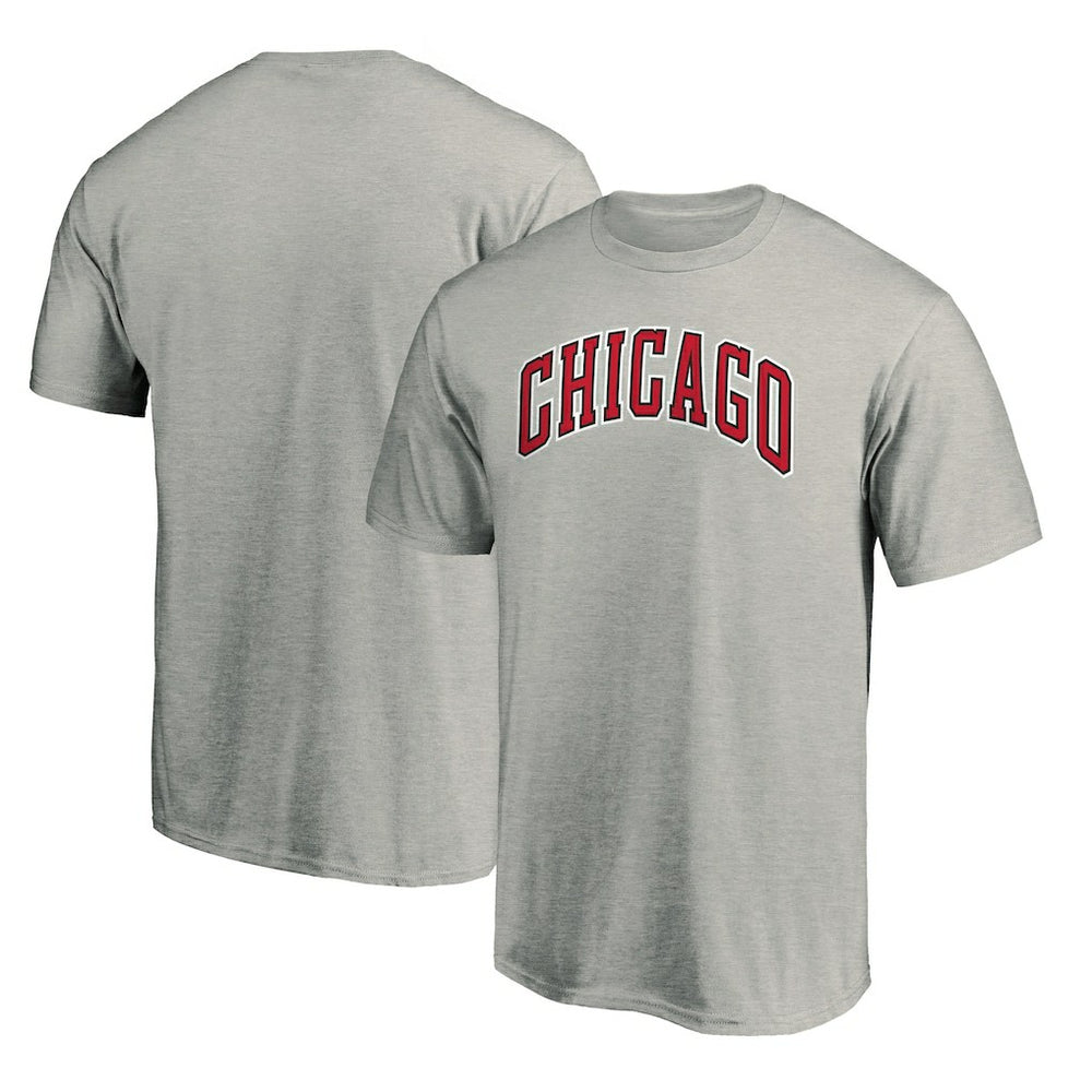NBA - Chicago Bulls Alternate Logo T-Shirt - Heathered Gray