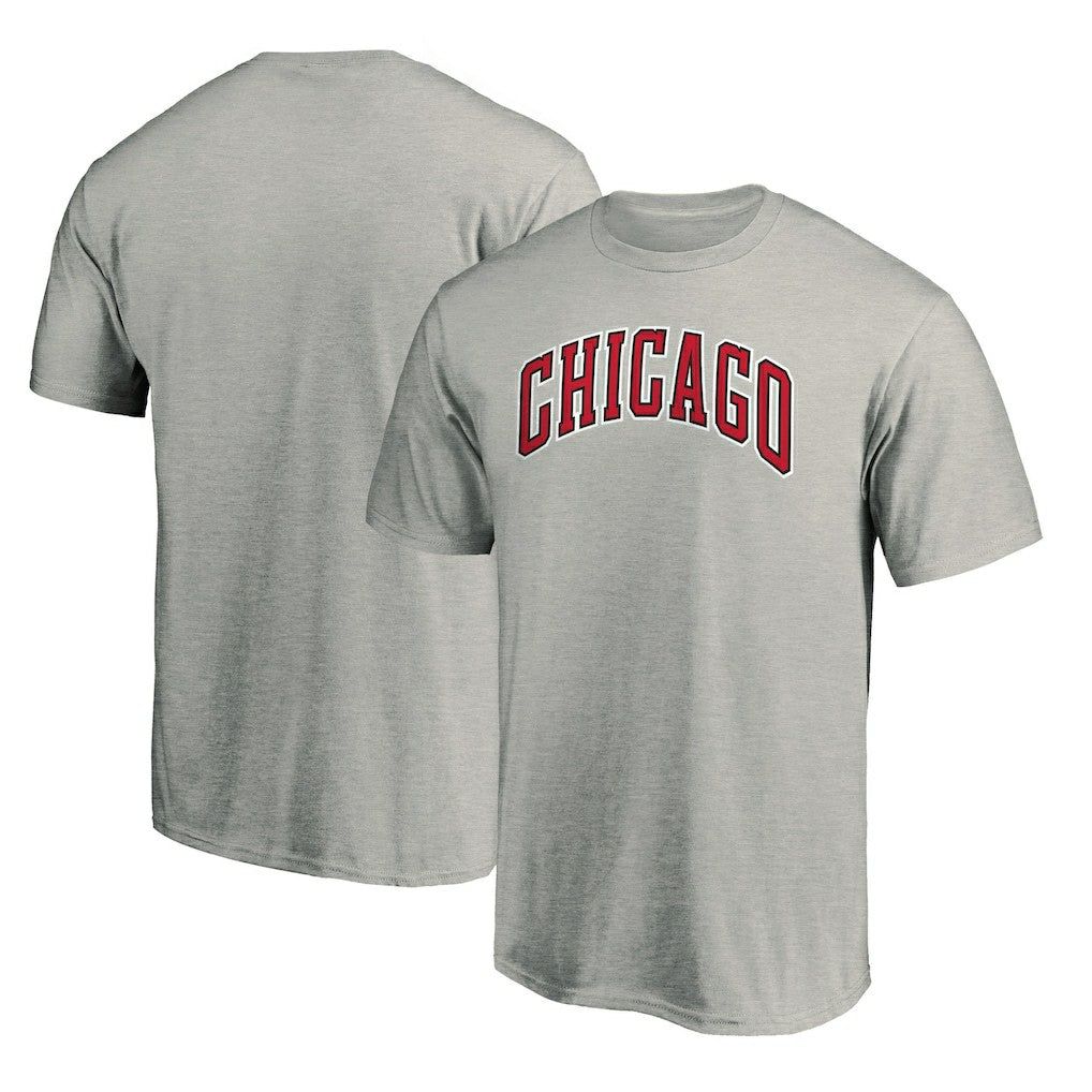 NBA - Chicago Bulls Alternate Logo T-Shirt - Heathered Gray