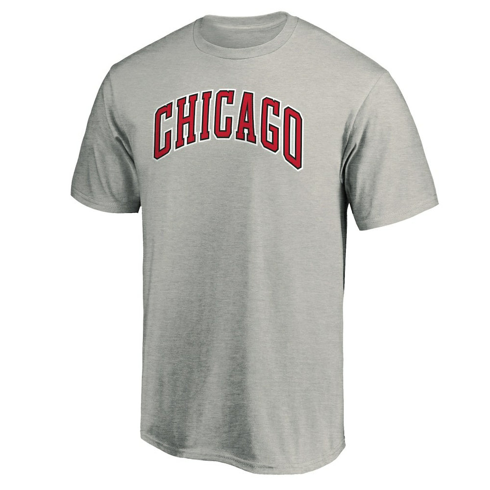 NBA - Chicago Bulls Alternate Logo T-Shirt - Heathered Gray