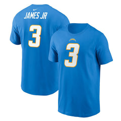 Derwin James Jr. Los Angeles Chargers Player Name & Number T-Shirt Powder Blue - Nike