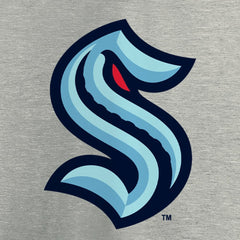 Seattle Kraken Primary Logo T-Shirt Heathered Gray