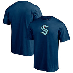 Seattle Kraken Primary Logo T-Shirt Deep Sea Blue