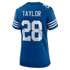 Jonathan Taylor Indianapolis Colts Women's Game Player Jersey Royal - Nike