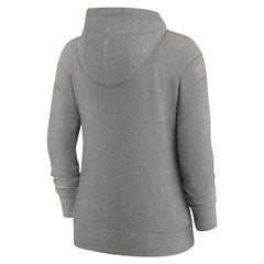 Cleveland Browns Women's Gym Vintage Full-Zip Hoodie Heather Charcoal - Nike