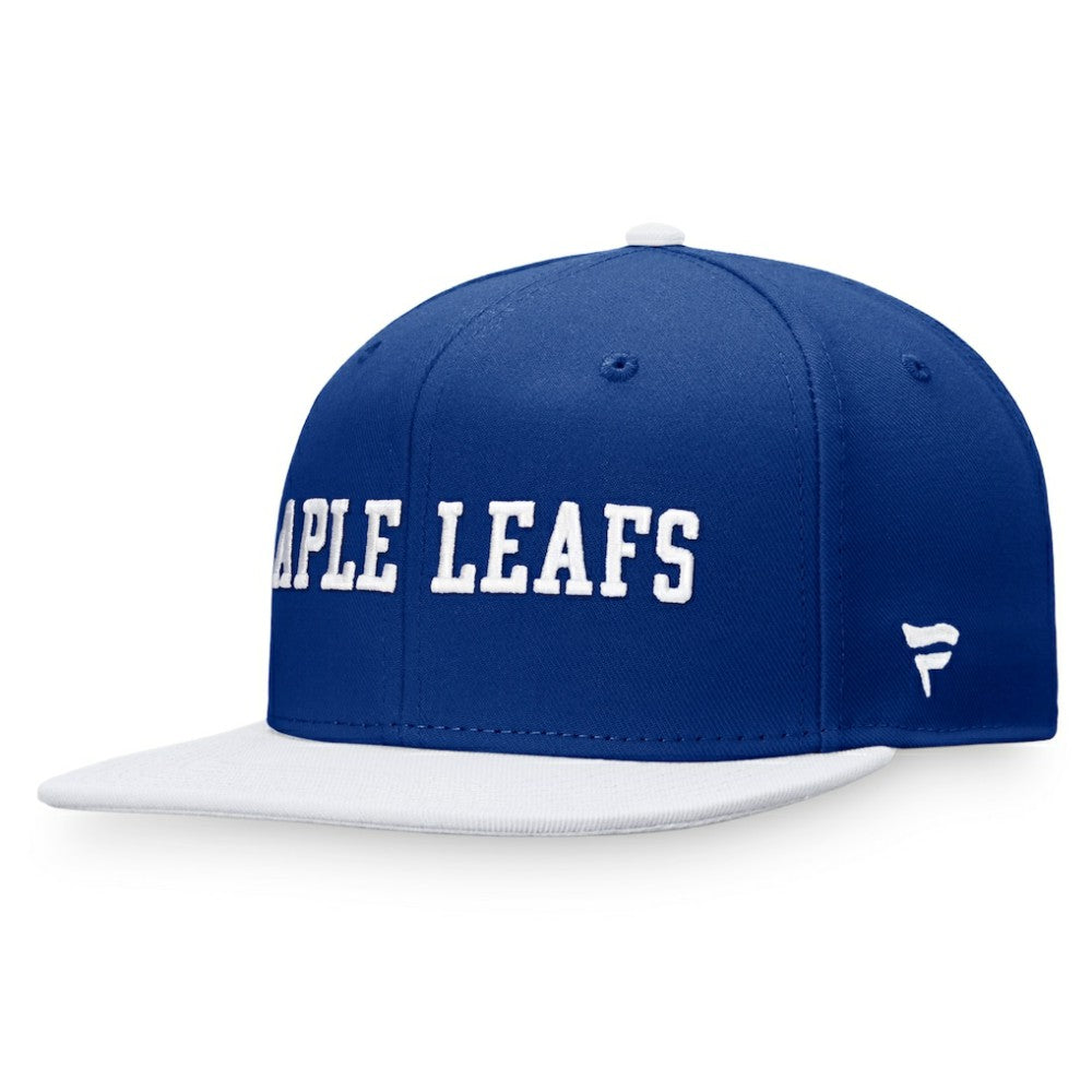 Toronto Maple Leafs - Fanatics Iconic Color Blocked Snapback Hat Blue/White