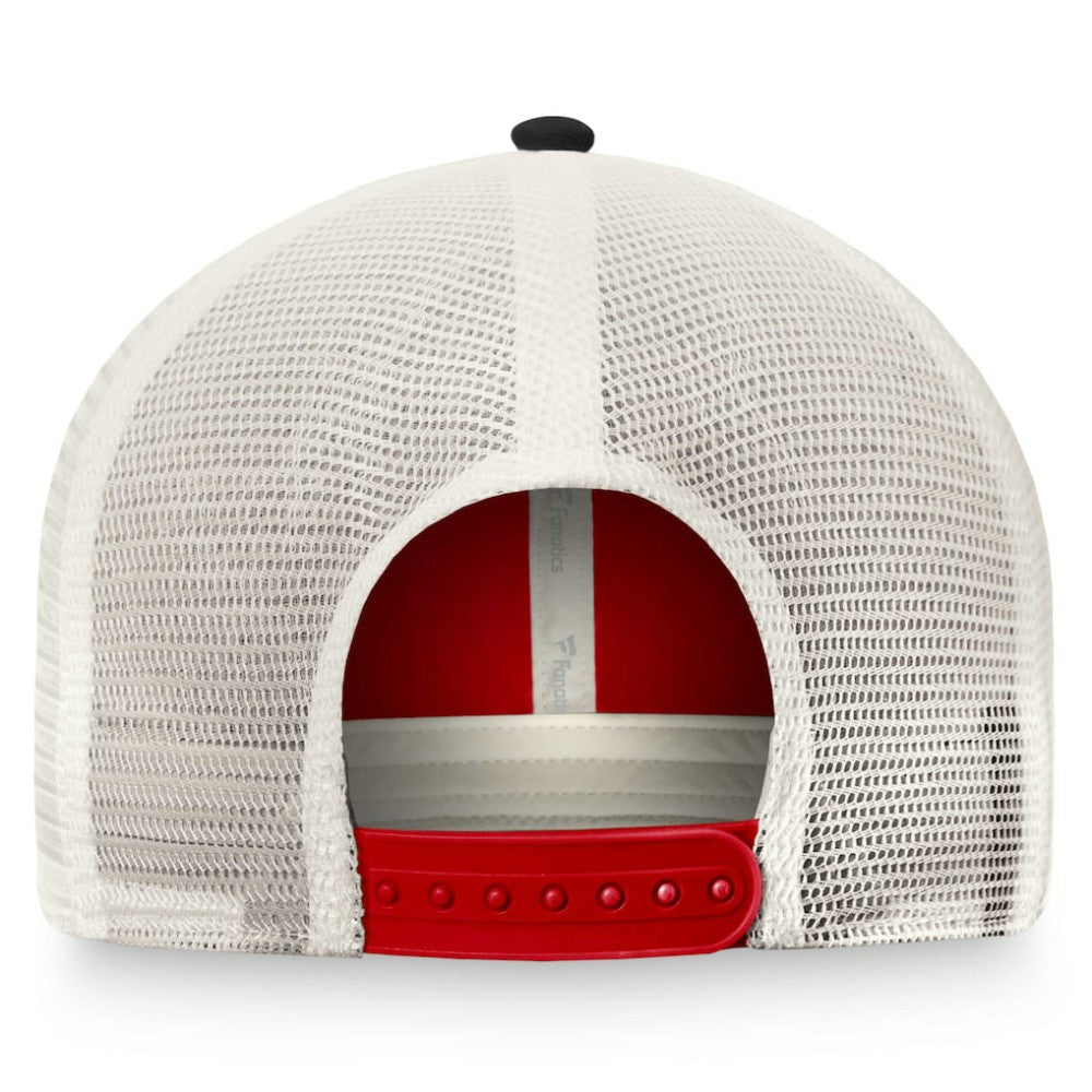 Chicago Blackhawks Fanatics True Classic Retro Trucker Snapback Hat Red/Black