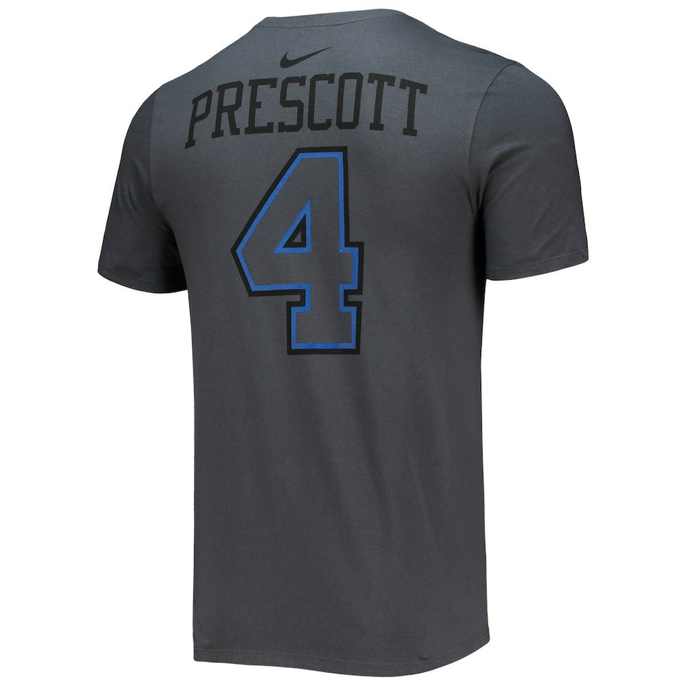 Dak Prescott Dallas Cowboys Player Name & Number T-Shirt Charcoal - Nike