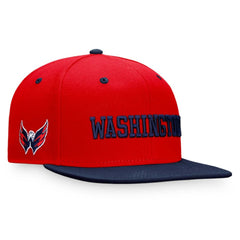 Washington Capitals Fanatics Heritage City Two-Tone Snapback Hat Red/Navy