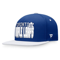 Toronto Maple Leafs - Fanatics Heritage Retro Two-Tone Snapback Hat Blue/White
