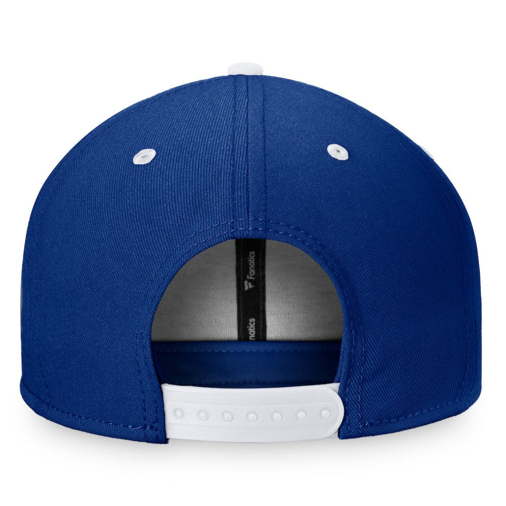 Toronto Maple Leafs - Fanatics Heritage Retro Two-Tone Snapback Hat Blue/White