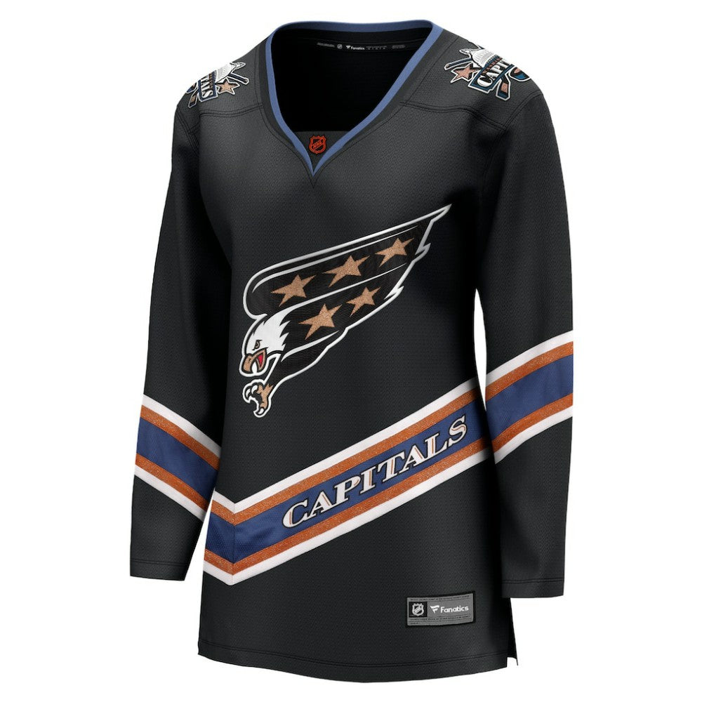 Washington Capitals Fanatics Women's Special Edition 2.0 Breakaway Blank Jersey Black