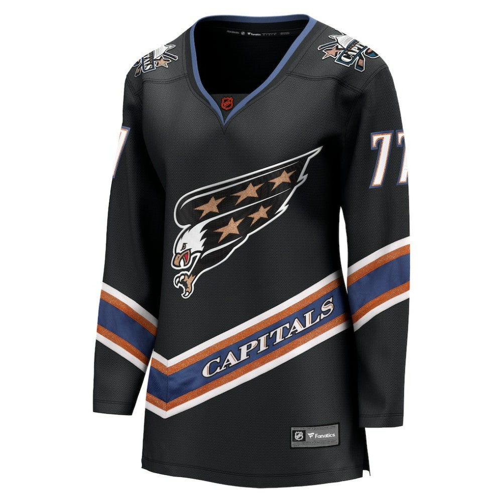 TJ Oshie Washington Capitals Fanatics Women's Special Edition 2.0 Breakaway Player Jersey - Black | NHL Jerseys