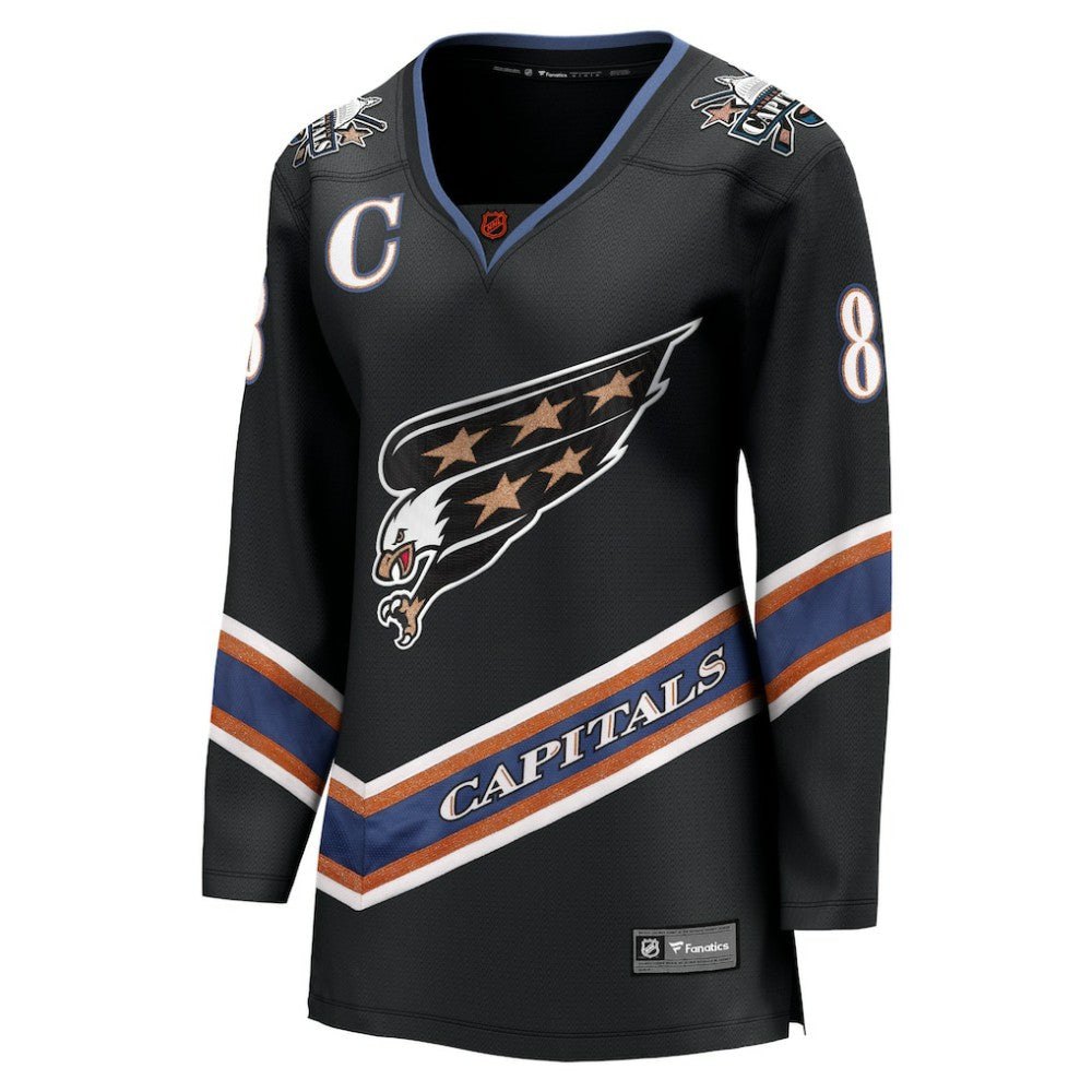 Alexander Ovechkin Washington Capitals Fanatics Women's Special Edition 2.0 Breakaway Player Jersey - Black | NHL Jerseys