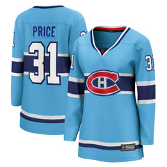 Carey Price Montreal Canadiens - Fanatics Women's Special Edition 2.0 Breakaway Player Jersey Light Blue