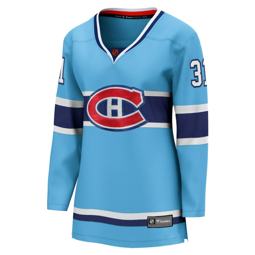 Carey Price Montreal Canadiens - Fanatics Women's Special Edition 2.0 Breakaway Player Jersey Light Blue