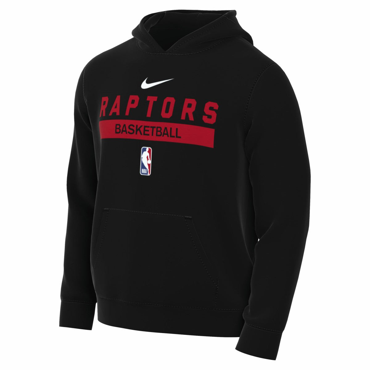 Nike - Toronto Raptors 2022/23 Spotlight On-Court Practice Performance Pullover Hoodie - Black