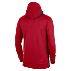 Nike - Chicago Bulls Authentic Showtime Performance Full-Zip Hoodie - Red