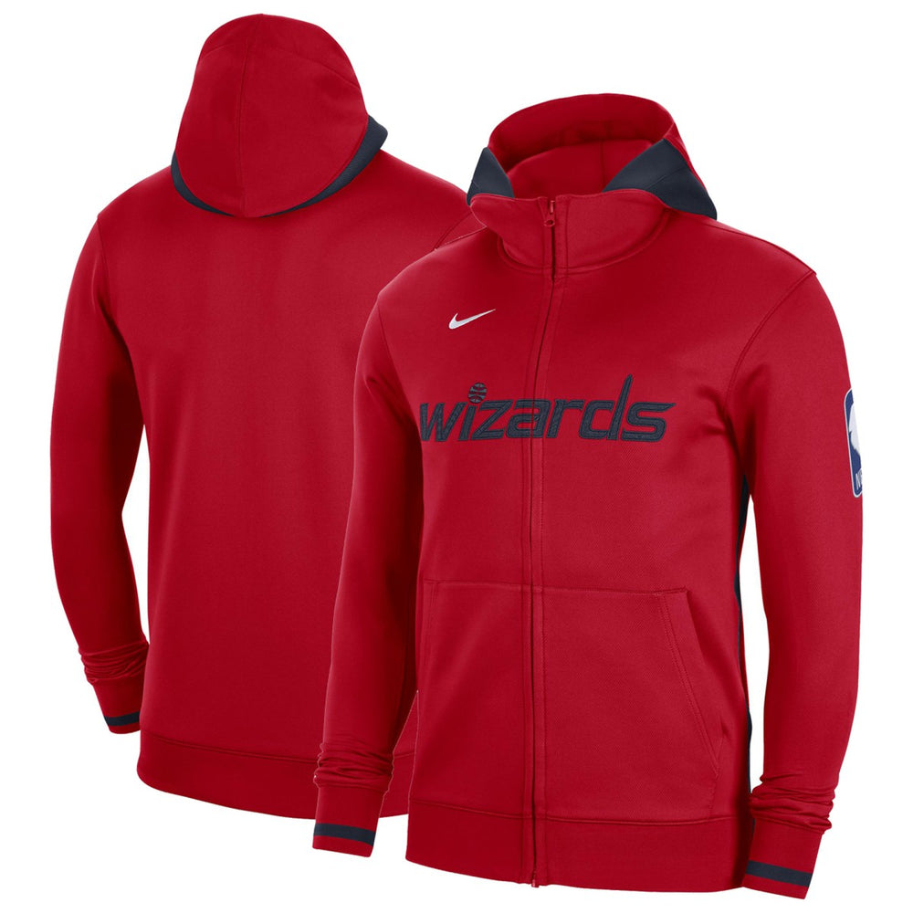 Nike - Washington Wizards Authentic Showtime Performance Full-Zip Hoodie - Red
