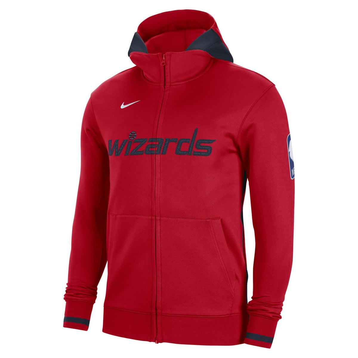 Nike - Washington Wizards Authentic Showtime Performance Full-Zip Hoodie - Red