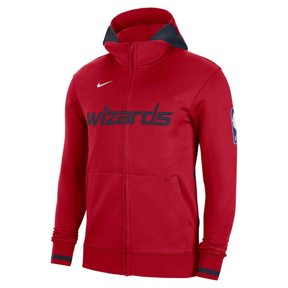 Nike - Washington Wizards Authentic Showtime Performance Full-Zip Hoodie - Red