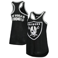 Las Vegas Raiders G-III 4Her by Carl Banks Women's Tater Burnout Tank Top Black - NFL