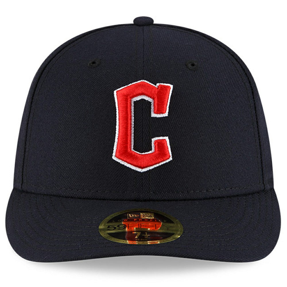 Cleveland Guardians New Era Authentic Collection On-Field Road Low Profile 59FIFTY Fitted Hat Lifestyle