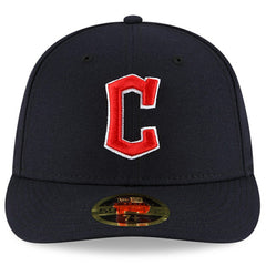 Cleveland Guardians New Era Authentic Collection On-Field Road Low Profile 59FIFTY Fitted Hat Lifestyle