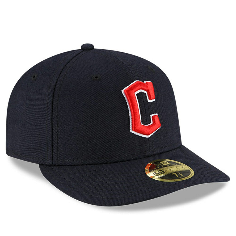 Cleveland Guardians New Era Authentic Collection On-Field Road Low Profile 59FIFTY Fitted Hat Lifestyle