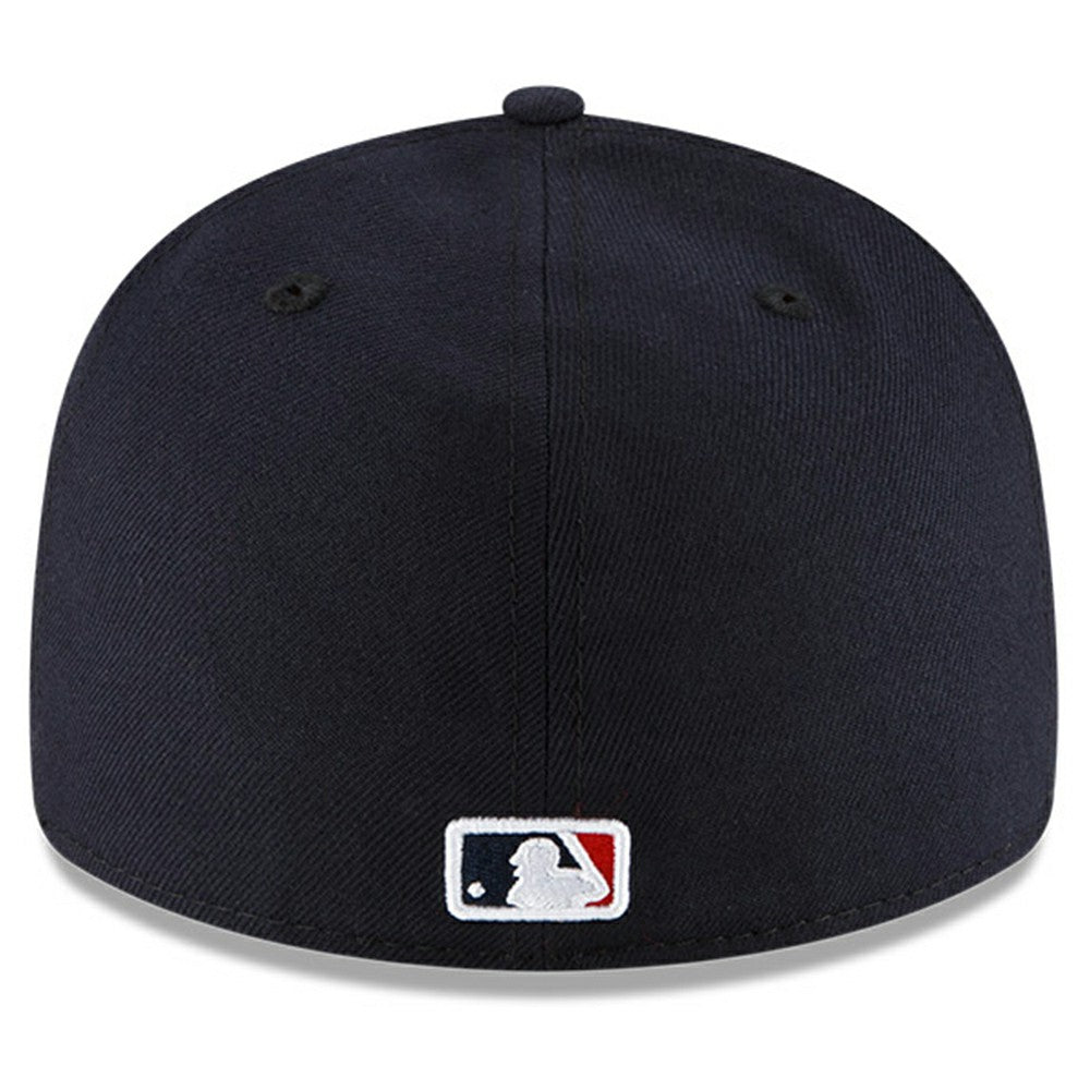Cleveland Guardians New Era Authentic Collection On-Field Road Low Profile 59FIFTY Fitted Hat Lifestyle