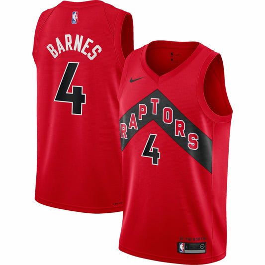 Scottie Barnes Toronto Raptors Youth Swingman Jersey - Icon Edition - Red | NBA Jerseys