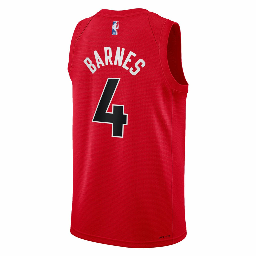 Nike - Scottie Barnes Toronto Raptors Youth Swingman Jersey - Icon Edition - Red