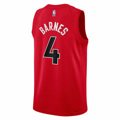 Nike - Scottie Barnes Toronto Raptors Youth Swingman Jersey - Icon Edition - Red