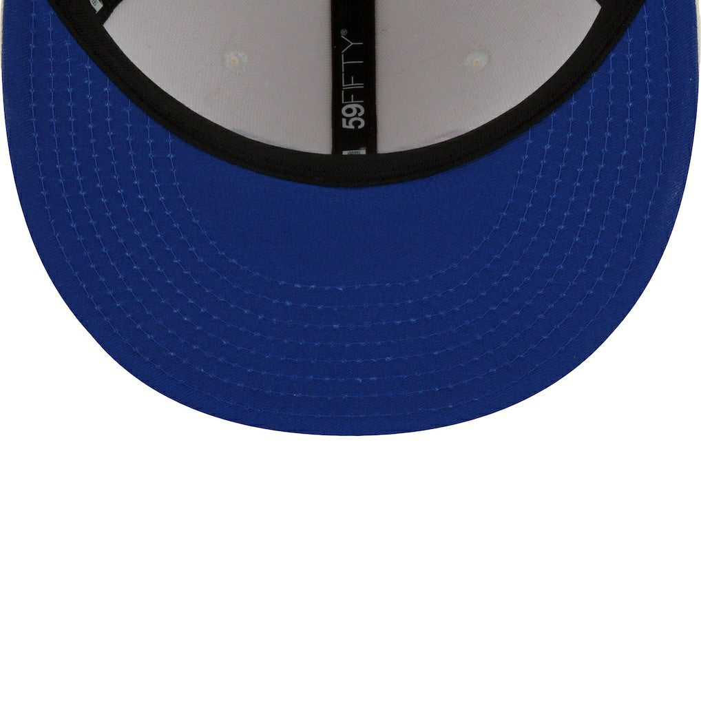 New York Giants New Era Chrome Color Dim 59FIFTY Fitted Hat Cream - NFL