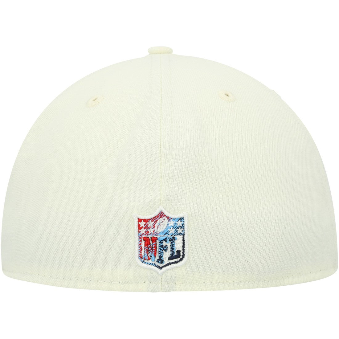 Tennessee Titans New Era Chrome Color Dim 59FIFTY Fitted Hat Cream - NFL