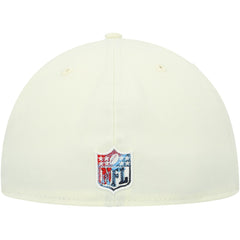 Tennessee Titans New Era Chrome Color Dim 59FIFTY Fitted Hat Cream - NFL