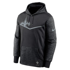 New Orleans Saints RFLCTV Chevron Pullover Hoodie Black - Nike