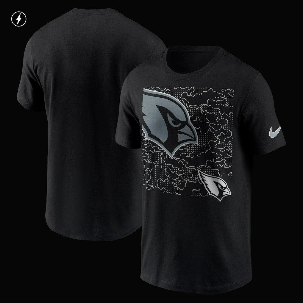 Arizona Cardinals RFLCTV T-Shirt Black - Nike
