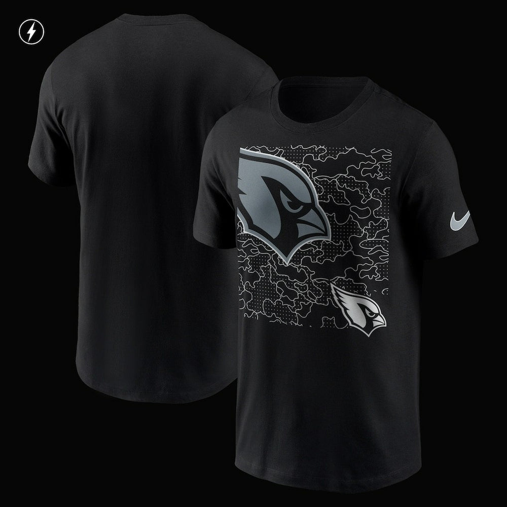 Arizona Cardinals RFLCTV T-Shirt Black - Nike