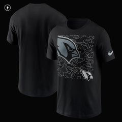 Arizona Cardinals RFLCTV T-Shirt Black - Nike