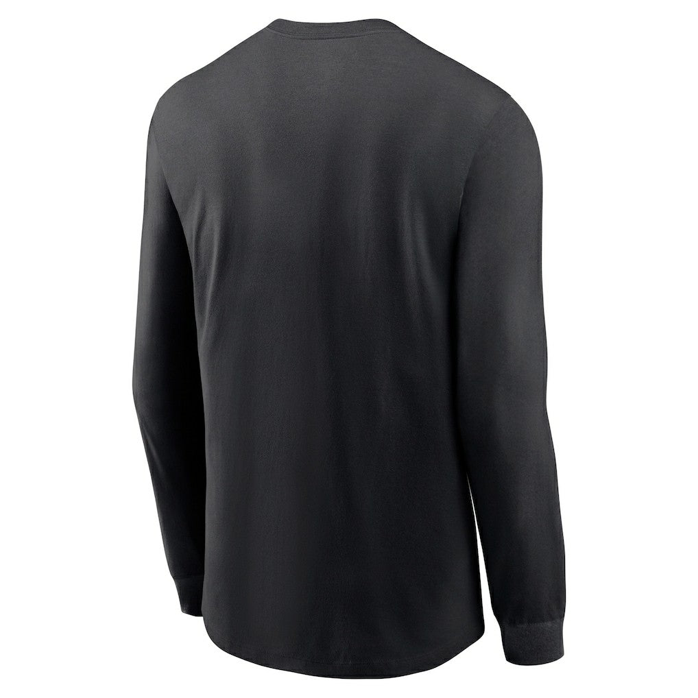 Las Vegas Raiders RFLCTV Name and Logo T-Shirt Black - Nike