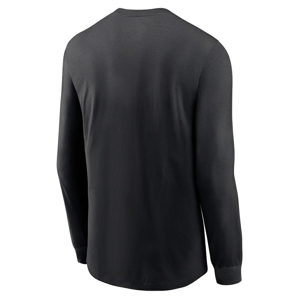 Las Vegas Raiders RFLCTV Name and Logo T-Shirt Black - Nike