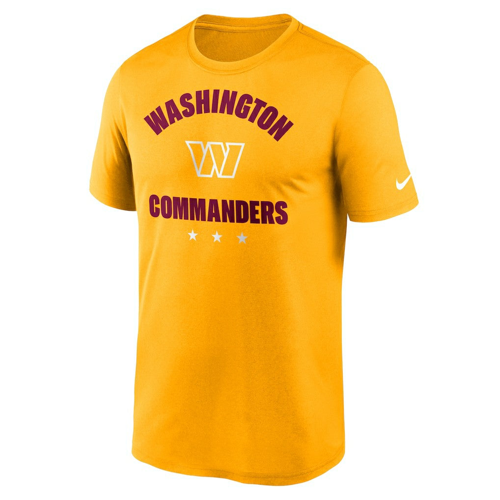 Washington Commanders Arch Legend T-Shirt Gold - Nike