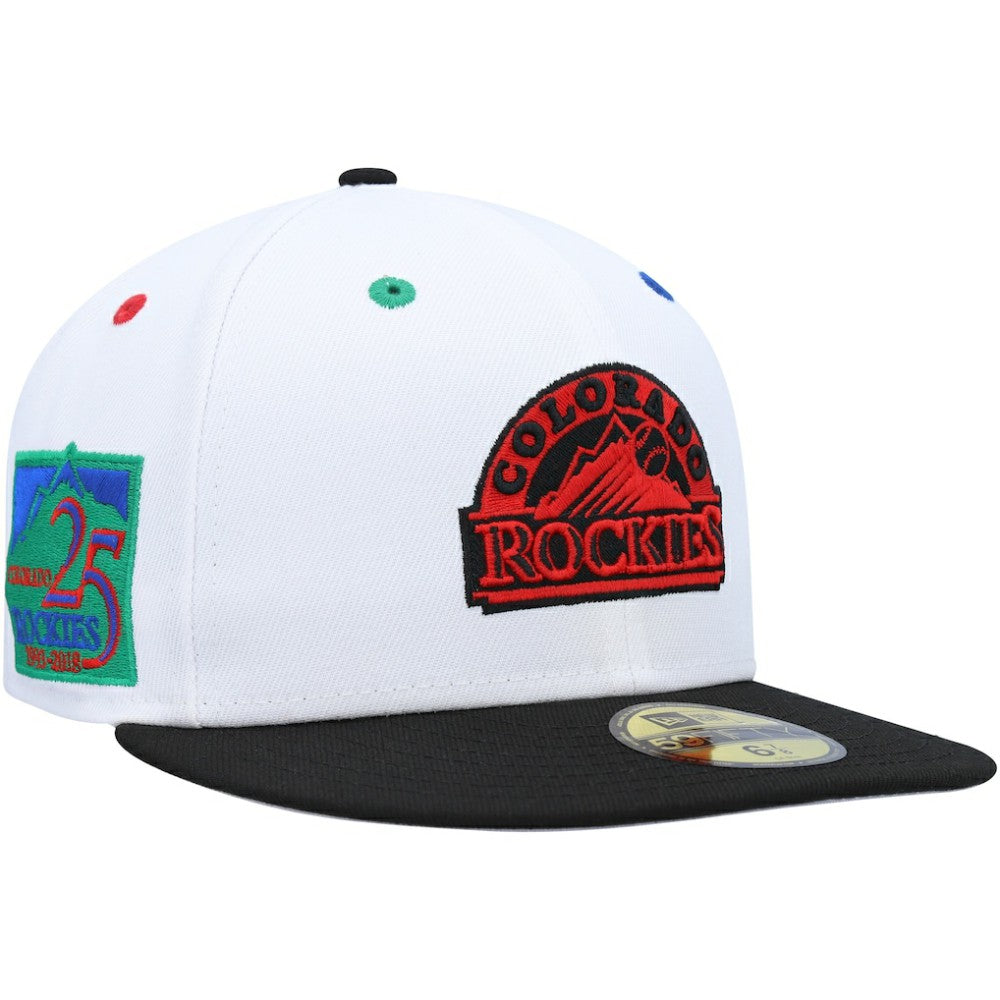 Colorado Rockies New Era 25th Anniversary Primary Eye 59FIFTY Fitted Hat for sale