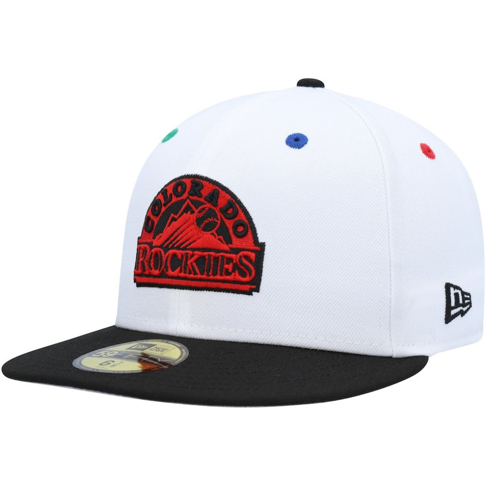 Colorado Rockies New Era 25th Anniversary Primary Eye 59FIFTY Fitted Hat for sale