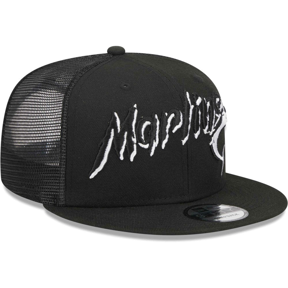 Miami Marlins New Era Street Trucker 9FIFTY Snapback Hat Near Me